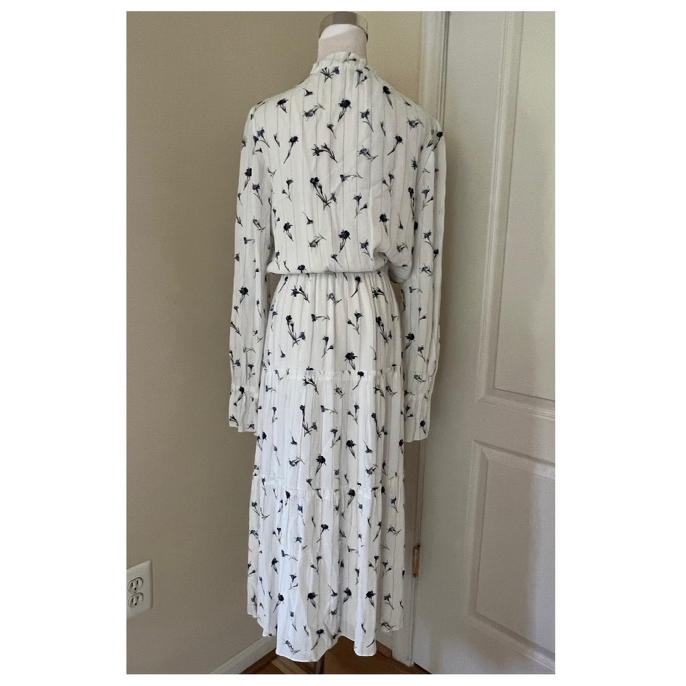 JOIE Floral-Print Silk Midi Dress - Picture 8 of 17